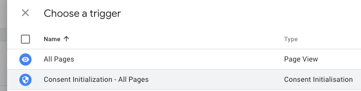 GTM Templates Section